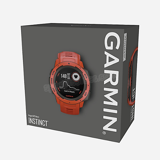 Montre GPS Instinct Rouge Feu GARMIN Soldes En Ligne - -10