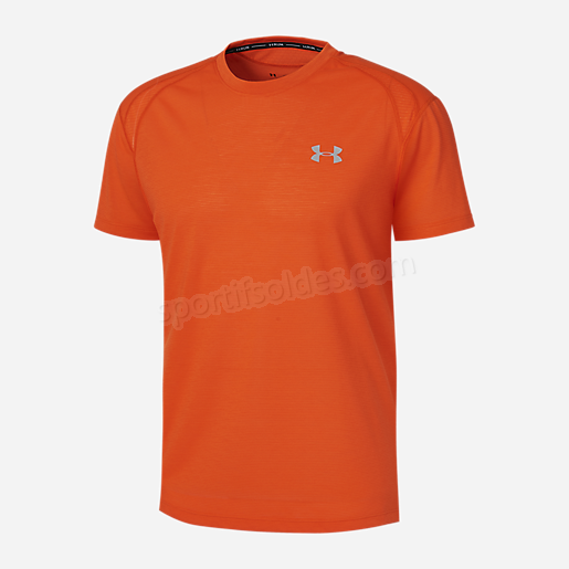 T shirt de running manches courtes homme Streaker 2.0 UNDER ARMOUR Soldes En Ligne - -1
