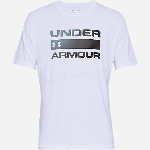 T shirt manches courtes homme Team Issue Wordmark UNDER ARMOUR Soldes En Ligne - -0