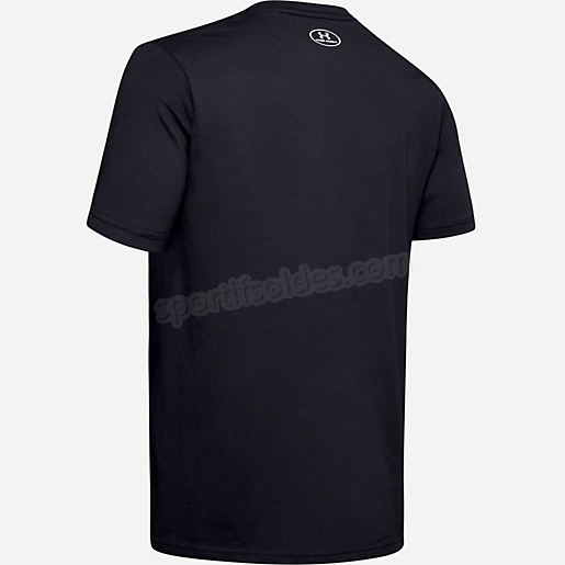 T shirt manches courtes homme Inverse Box Logo UNDER ARMOUR Soldes En Ligne - -3