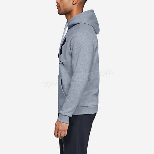 Sweatshirt à capuche homme Rival Fleece Logo UNDER ARMOUR Soldes En Ligne - -0