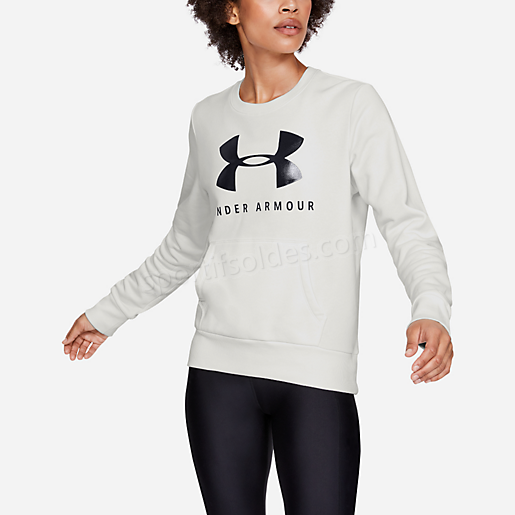Sweatshirt femme 12.1 Rival Fleece Sportstyle Graphi UNDER ARMOUR Soldes En Ligne - -3