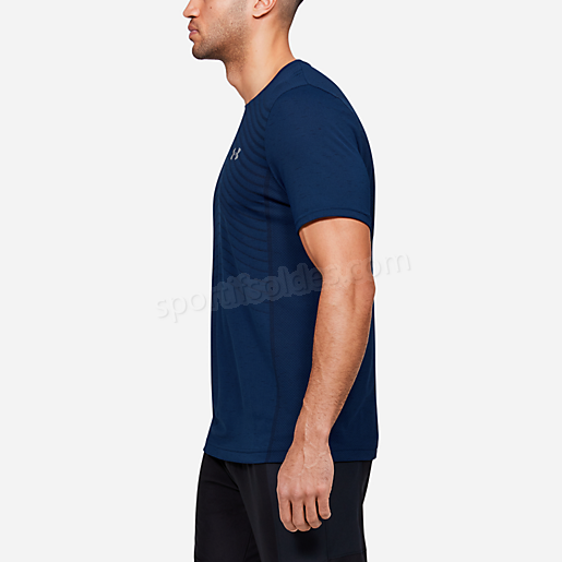 T shirt manches courtes homme Seamless Wave Ss UNDER ARMOUR Soldes En Ligne - -4