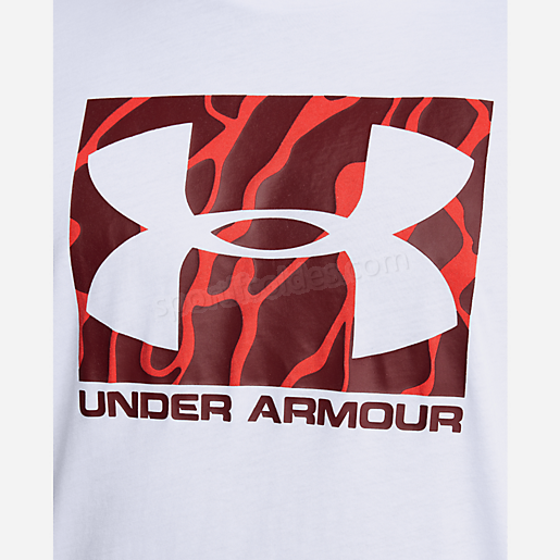 T shirt manches courtes homme Ua Camo Boxed Logo Ss UNDER ARMOUR Soldes En Ligne - -6