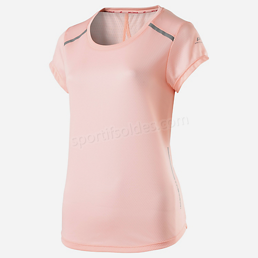 T shirt de running manches courtes femme Ini ROSE PRO TOUCH Soldes En Ligne - -0