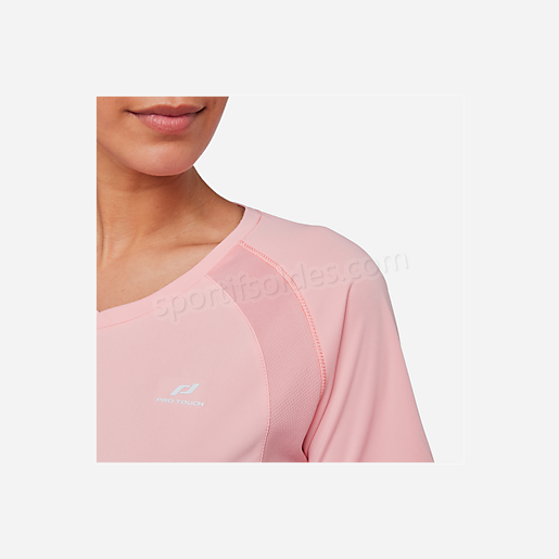T shirt de running manches courtes femme Regina V PRO TOUCH Soldes En Ligne - -0