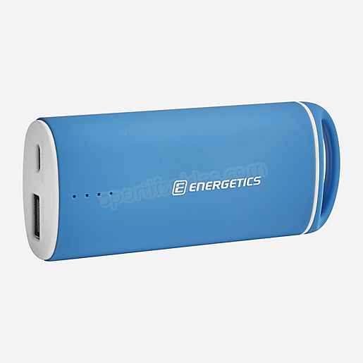 Batterie portative PWB 5200 BLEU ENERGETICS Soldes En Ligne - -1
