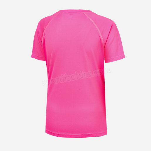 T shirt manches courtes de running femme Paulette ITS Soldes En Ligne - -1