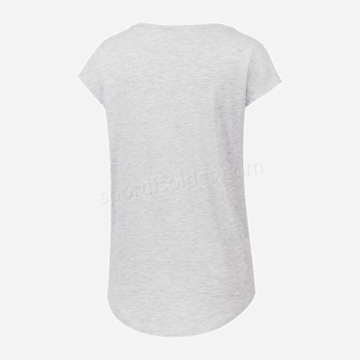 T shirt manches courtes femme Onpmolivia Melange Curved ONLY PLAY Soldes En Ligne - -0