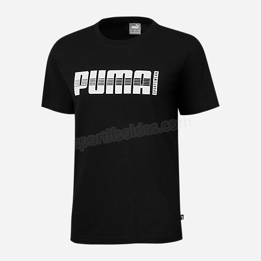 T shirt manches courtes homme Big Logo PUMA Soldes En Ligne - -0