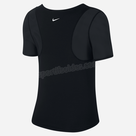 T shirt manches courtes femme Running Top NIKE Soldes En Ligne - -1