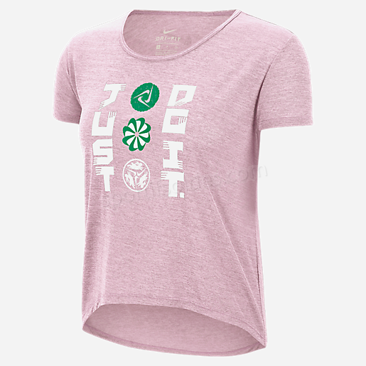 T shirt de running manches courtes femme Icon Clash NIKE Soldes En Ligne - -1