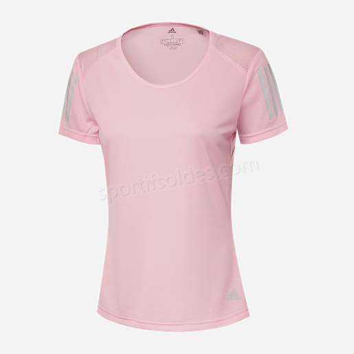 T shirt de running manches courtes femme Own The Run ADIDAS Soldes En Ligne - -1