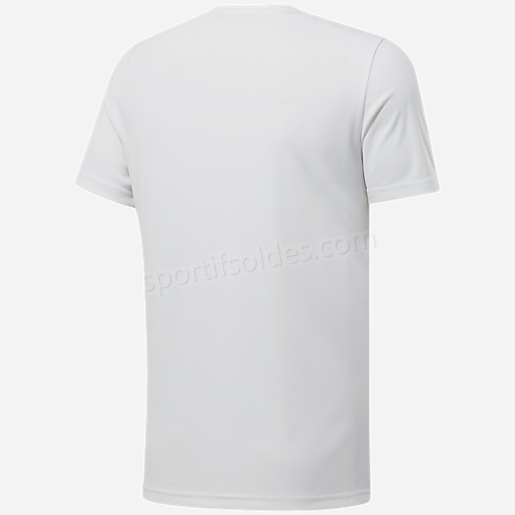 T shirt manches courtes homme Wor Poly Graphic BLANC REEBOK Soldes En Ligne - -6