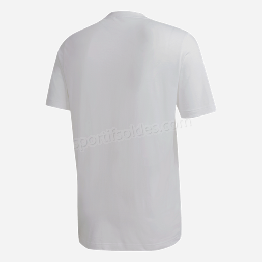 T shirt manches courtes homme Mh Bos BLANC ADIDAS Soldes En Ligne - -4