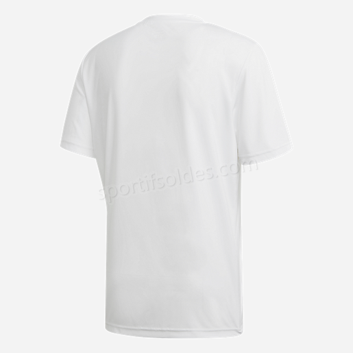 T shirt manches courtes homme M Camo Bx T BLANC ADIDAS Soldes En Ligne - -7