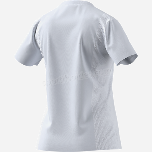 T shirt manches courtes femme Fav T BLANC ADIDAS Soldes En Ligne - -1