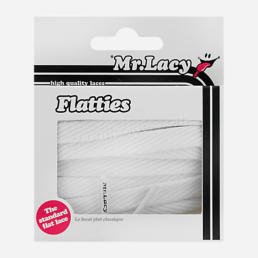 Lacets Flatties BLANC MR LACY Soldes En Ligne - -0