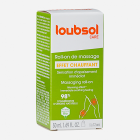Roll on de massage Effet Chauffant LOUBSOLCAR Soldes En Ligne
