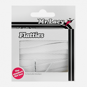 Lacets Flatties BLANC MR LACY Soldes En Ligne