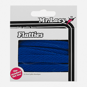 Lacets Flatties BLEU MR LACY Soldes En Ligne
