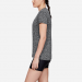 T shirt manches courtes femme col V Tech™ Twist UNDER ARMOUR Soldes En Ligne - 5