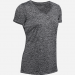 T shirt manches courtes femme col V Tech™ Twist UNDER ARMOUR Soldes En Ligne - 0