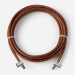 Corde à sauter Magnetic Leather Rope MARRON ENERGETICS Soldes En Ligne