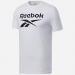 T shirt manches courtes homme Gs Stacked Tee BLANC REEBOK Soldes En Ligne - 1