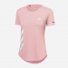 T shirt manches courtes de running femme 3S ADIDAS Soldes En Ligne - 0