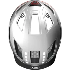 ABUS Casque De Vélo "Hyban 2.0 LED" Argent -Magasin De Sport abus casque de velo hyban 20 led argent 3