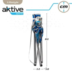 AKTIVE - Chaise De Camping Avec Porte-Gobelet -Magasin De Sport aktive chaise de camping avec porte gobelet 6