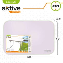 AKTIVE - Table Pliante Avec Poignée De Transport. Table De Camping 60x40x50 Cm -Magasin De Sport aktive table pliante avec poignee de transport table de camping 60x40x50 cm 4