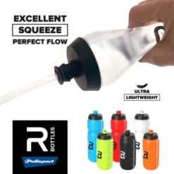 POLISPORT Bidon Cycliste R1000 Fil Transparent Avec échelle -Magasin De Sport bidon cycliste r1000 fil transparent avec echelle 2
