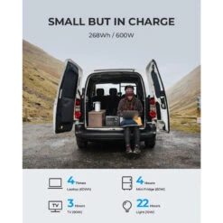 Magasin De Sport 21 Magasin De Sport -Magasin De Sport bluetti generateur electrique eb3apv200 268wh600w lifepo4 batterie pour voyage 1