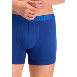 Boxer Sport En Coton Pour Hommes PUMA Bleu (lot De 6) -Magasin De Sport boxer sport en coton pour hommes puma bleu lot de 6 4