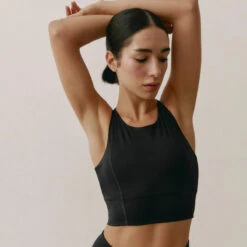 Brassière De Sport Diardi Maintien Supérieur Pour Femmes Black Limba