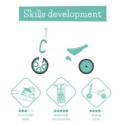 Bunzi : Porteur 3 Roues Convertible Et Première Draisienne 2 En 1 ! -Magasin De Sport bunzi porteur 3 roues convertible et premiere draisienne 2 en 1 3