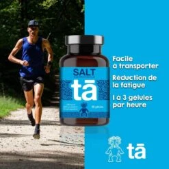 Capsules Sels Ta - Hydratation Optimale - Sels Minéraux, Sodium, Potassium -Magasin De Sport capsules sels ta hydratation optimale sels mineraux sodium potassium 2