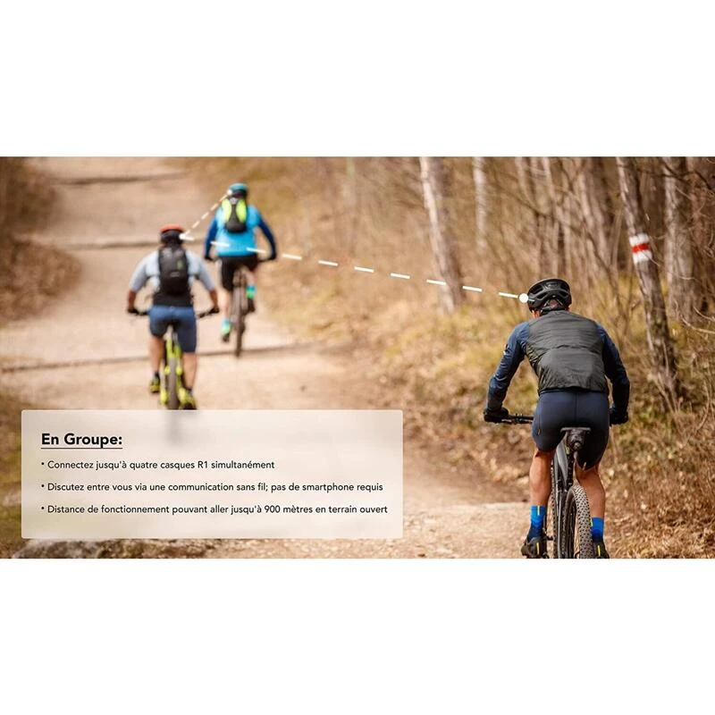 CASQUE DE VÉLO CONNECTÉ SENA R1 4 CASQUE DE VÉLO CONNECTÉ SENA R1 – Image 4