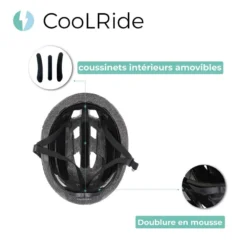 Casque Vélo Adulte 58-61 Cm Multisport Beige 9 Casque Vélo Adulte 58-61 Cm Multisport Beige -Magasin De Sport casque velo adulte 58 61 cm multisport beige 3