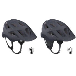 Rockrider CASQUE VÉLO VTT EXPL 500 ALL SEASONS BLEU -Magasin De Sport casque velo vtt expl 500 all seasons bleu 3