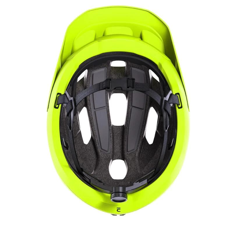 Rockrider CASQUE VELO VTT EXPL 500 JAUNE FLUO 10 Rockrider CASQUE VELO VTT EXPL 500 JAUNE FLUO – Image 10