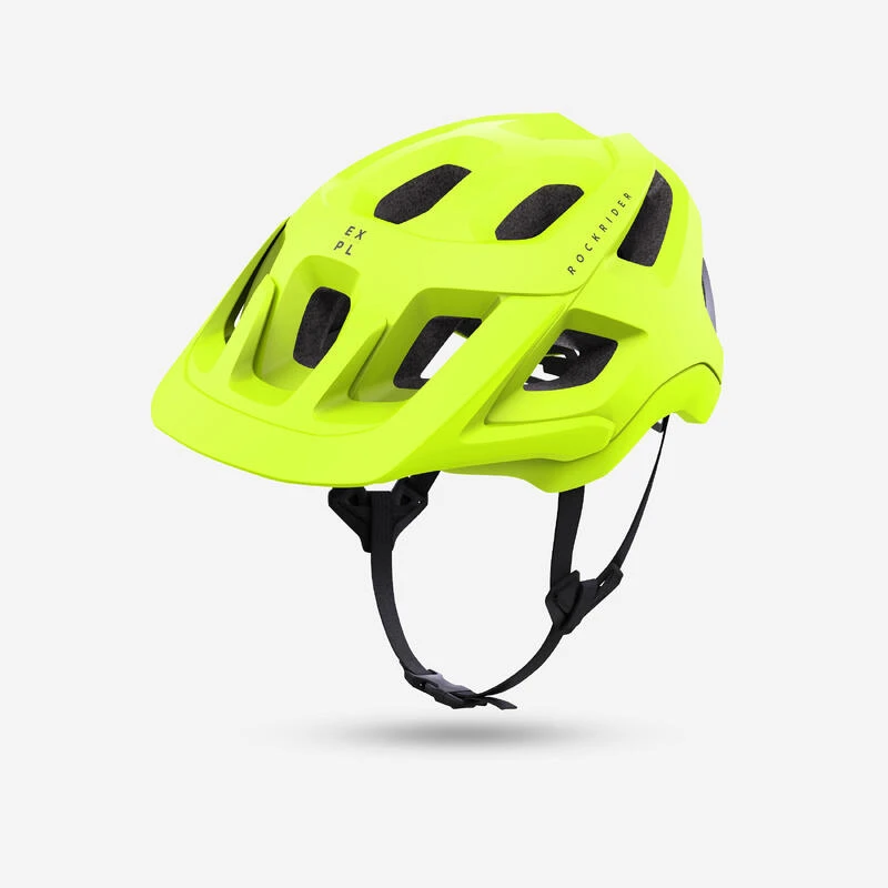 Rockrider CASQUE VELO VTT EXPL 500 JAUNE FLUO 1 Rockrider CASQUE VELO VTT EXPL 500 JAUNE FLUO