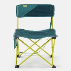 Quechua CHAISE BASSE PLIANTE DE CAMPING MH100 Jaune -Magasin De Sport chaise basse pliante de camping mh100 jaune 4