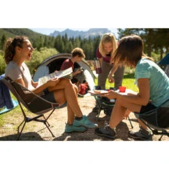 Quechua CHAISE BASSE PLIANTE DE CAMPING MH500 GRIS -Magasin De Sport chaise basse pliante de camping mh500 gris 6