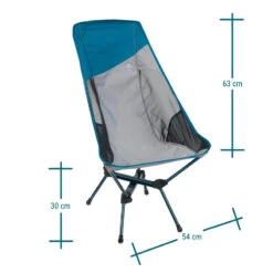 Quechua CHAISE BASSE PLIANTE DE CAMPING MH500 XL -Magasin De Sport chaise basse pliante de camping mh500 xl 3