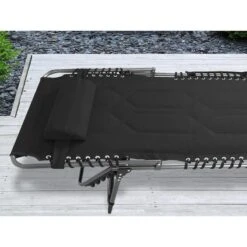 Chaise Longue Torget - Transat - Bain De Soleil 190x60x30 Cm - 150 Kg - Pliable -Magasin De Sport chaise longue torget transat bain de soleil 190x60x30 cm 150 kg pliable 5
