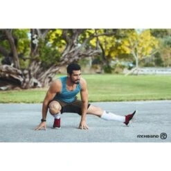 REHBAND Chaussettes De Contention - Blanc -Magasin De Sport chaussettes de contention blanc 5