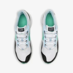 Kalenji CHAUSSURE DE RUNNING HOMME RUN ACTIVE GRIP BLANC VERT -Magasin De Sport chaussure de running homme run active grip blanc vert 4